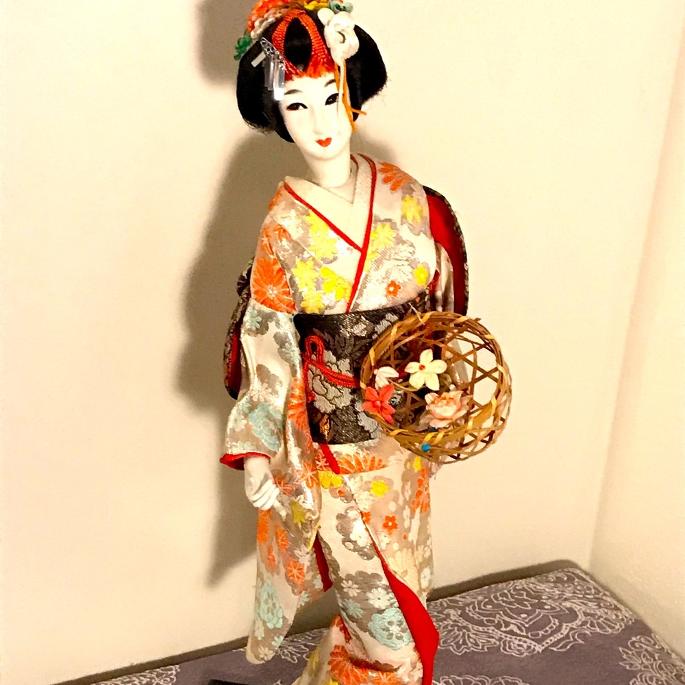 Vintage Japanese doll